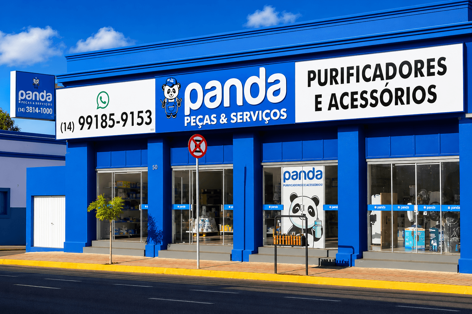 Fachada da Panda Premium